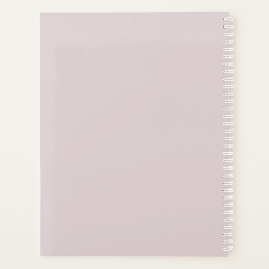 ヴィンテージ裁縫テーラー用アクセサリー プランナー手帳 (裏面)