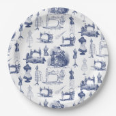 ヴィンテージ裁縫トール ペーパープレート (正面)