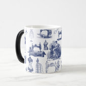 ヴィンテージ裁縫トール モーフィングマグカップ (正面左)