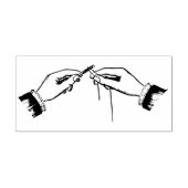 ヴィンテージ裁縫ハンズラバーアートスタンプ ラバースタンプ (インプリント)