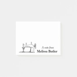 ヴィンテージ裁縫パーソナライズされた機 ポストイット