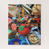 ヴィンテージ裁縫ビット&ボブジグソーパズル ジグソーパズル (縦)