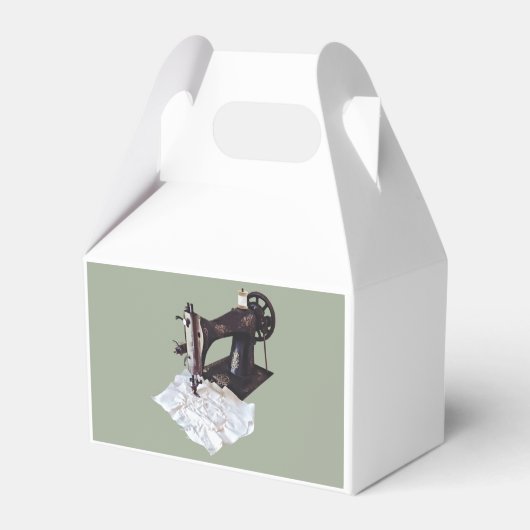 ヴィンテージ裁縫マシン1900年頃 フェイバーボックス (裏面サイド)