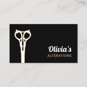 ヴィンテージ裁縫仕立て 名刺