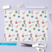 ヴィンテージ裁縫付属品 薄葉紙 (クラフト)