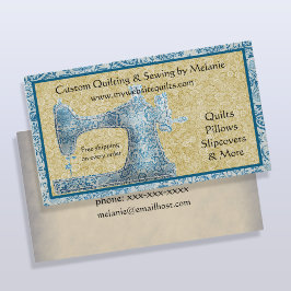 ヴィンテージ裁縫機名刺 名刺