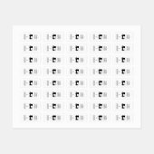 ヴィンテージ裁縫機手工芸品 ラベル (シート)