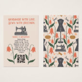 ヴィンテージ裁縫機械シーストレス調整器 (正面&裏面)