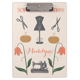 ヴィンテージ裁縫機械シーストレス調整器 クリップボード