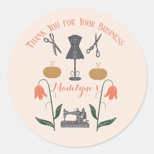 ヴィンテージ裁縫機械シーストレス調整器 ラウンドシール (正面)