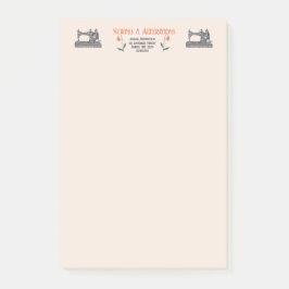 ヴィンテージ裁縫機械テーラー ポストイット