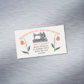 ヴィンテージ裁縫機械テーラー マグネット名刺 (インサイチュ)