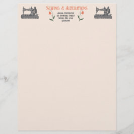 ヴィンテージ裁縫機械テーラー レターヘッド