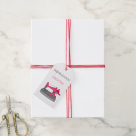 ヴィンテージ裁縫機械，手作りパーソナライズされた, ギフトタグ