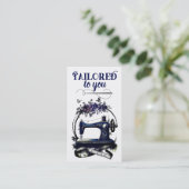 ヴィンテージ裁縫機針キルターカード 名刺 (スタンド正面)