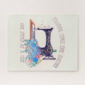 ヴィンテージ裁縫機 ジグソーパズル (横)