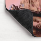 ヴィンテージ裁縫機 マウスパッド (コーナー)