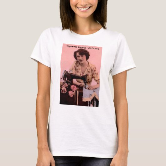 ヴィンテージ裁縫機 Tシャツ (正面)