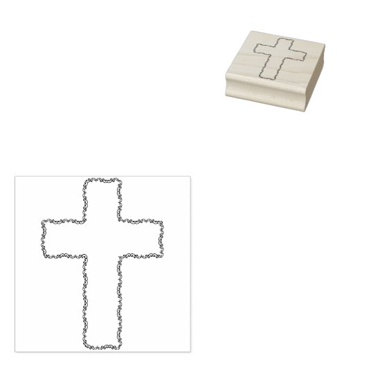 ヴィンテージ装飾つる植物のクロスアートスタンプ ラバースタンプ (押印)