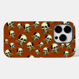 ヴィンテージ装飾スカル Case-Mate iPhone 14 PROケース