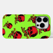 ヴィンテージ装飾スカル Case-Mate iPhoneケース (裏面 (横))