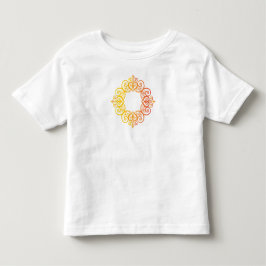 ヴィンテージ装飾フレーム 高級装飾ボーダー トドラーTシャツ