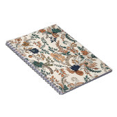 ヴィンテージ装飾ペイズリーシームレスパターン小 ノートブック (右側)