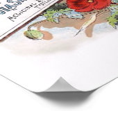 ヴィンテージ装飾ポスター – Viola Skin Soap ポスター (角)