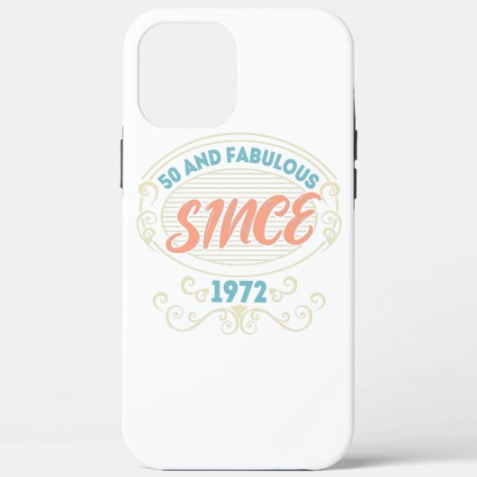 ヴィンテージ装飾品50と1972年以来の素晴らしい Case-Mate iPhoneケース (裏面)