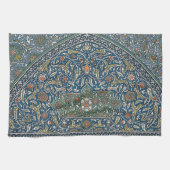 ヴィンテージ装飾唐草模様 キッチンタオル (横)