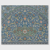 ヴィンテージ装飾唐草模様 ラッピングペーパー (フラット)