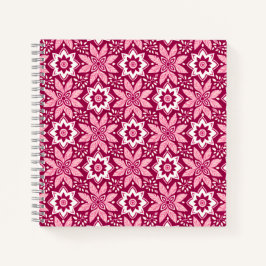 ヴィンテージ装飾幾何学模様 ノートブック