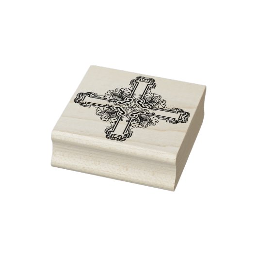 ヴィンテージ装飾用クロス・アート・スタンプ ラバースタンプ (スタンプ)