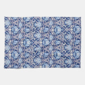 ヴィンテージ装飾美術19世紀フローラデザイン キッチンタオル (横)