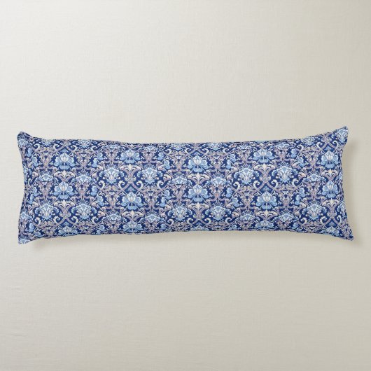 ヴィンテージ装飾美術19世紀フローラデザイン ボディピロー (裏面)