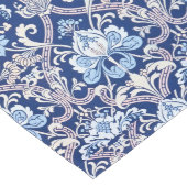 ヴィンテージ装飾美術19世紀フローラデザイン ロングテーブルランナー (コーナー)