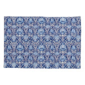 ヴィンテージ装飾美術19世紀フローラデザイン 枕カバー (裏面-左)