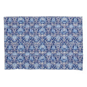 ヴィンテージ装飾美術19世紀フローラデザイン 枕カバー (正面左)