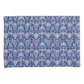 ヴィンテージ装飾美術19世紀フローラデザイン 枕カバー (正面右)