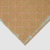 ヴィンテージ装飾花の柄のデコパージュ 薄葉紙 (詳細)