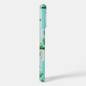 ヴィンテージ装飾花, レトロな花柄パターン Case-Mate iPhoneケース (裏面 / 右)