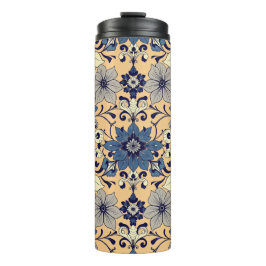 ヴィンテージ装飾葉デザイン タンブラー