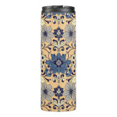 ヴィンテージ装飾葉デザイン タンブラー (裏面)