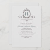 ヴィンテージ装飾2招待状 招待状 (正面/裏面)