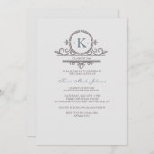 ヴィンテージ装飾3 招待状 (正面/裏面)