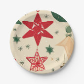 ヴィンテージ装飾 ペーパープレート (正面)