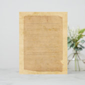 ヴィンテージ裏紙 (スタンド正面)