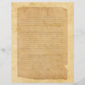 ヴィンテージ裏紙 (正面)