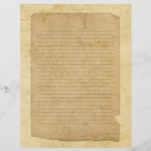 ヴィンテージ裏紙 (正面)