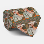 ヴィンテージ製品ラベルアートピアラインクレンモダンザー ネクタイ (ロール)